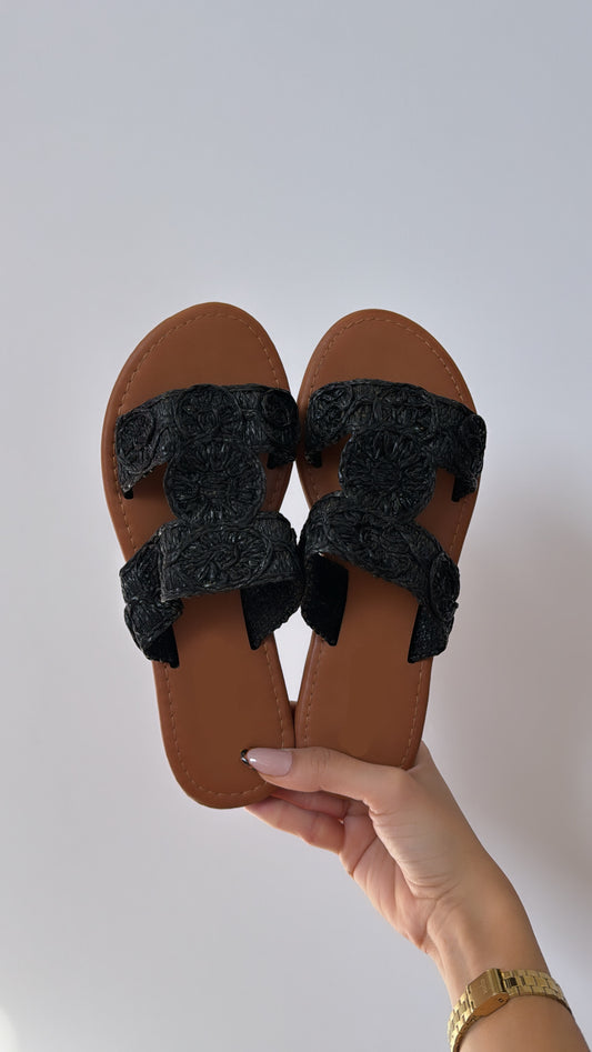 chanclas negras