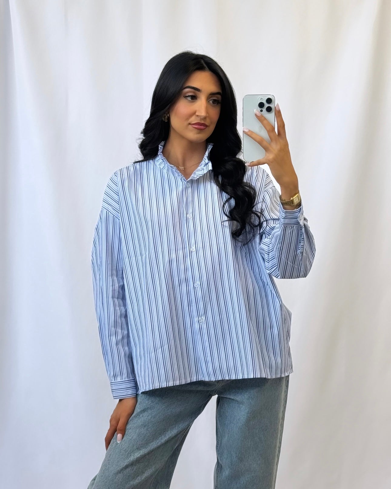 Chemise rayée