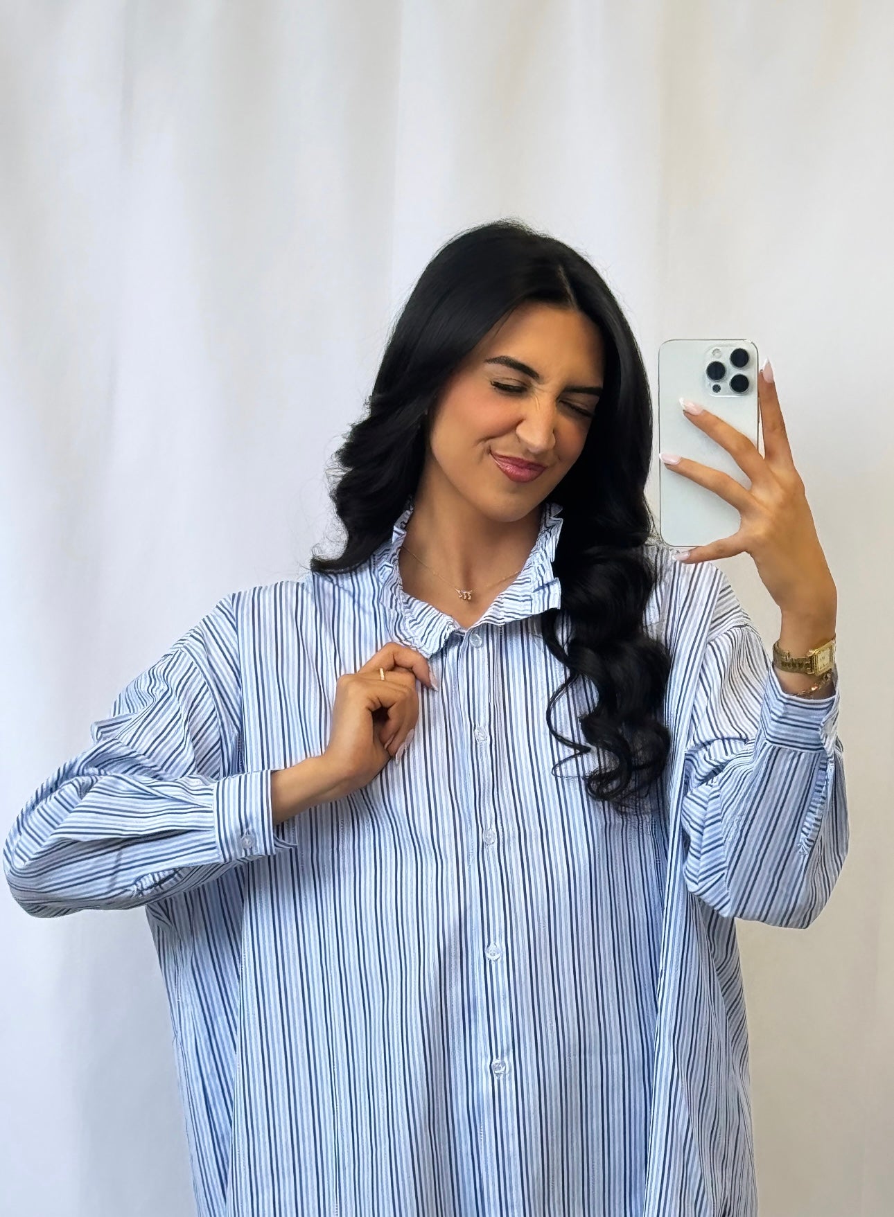 Chemise rayée