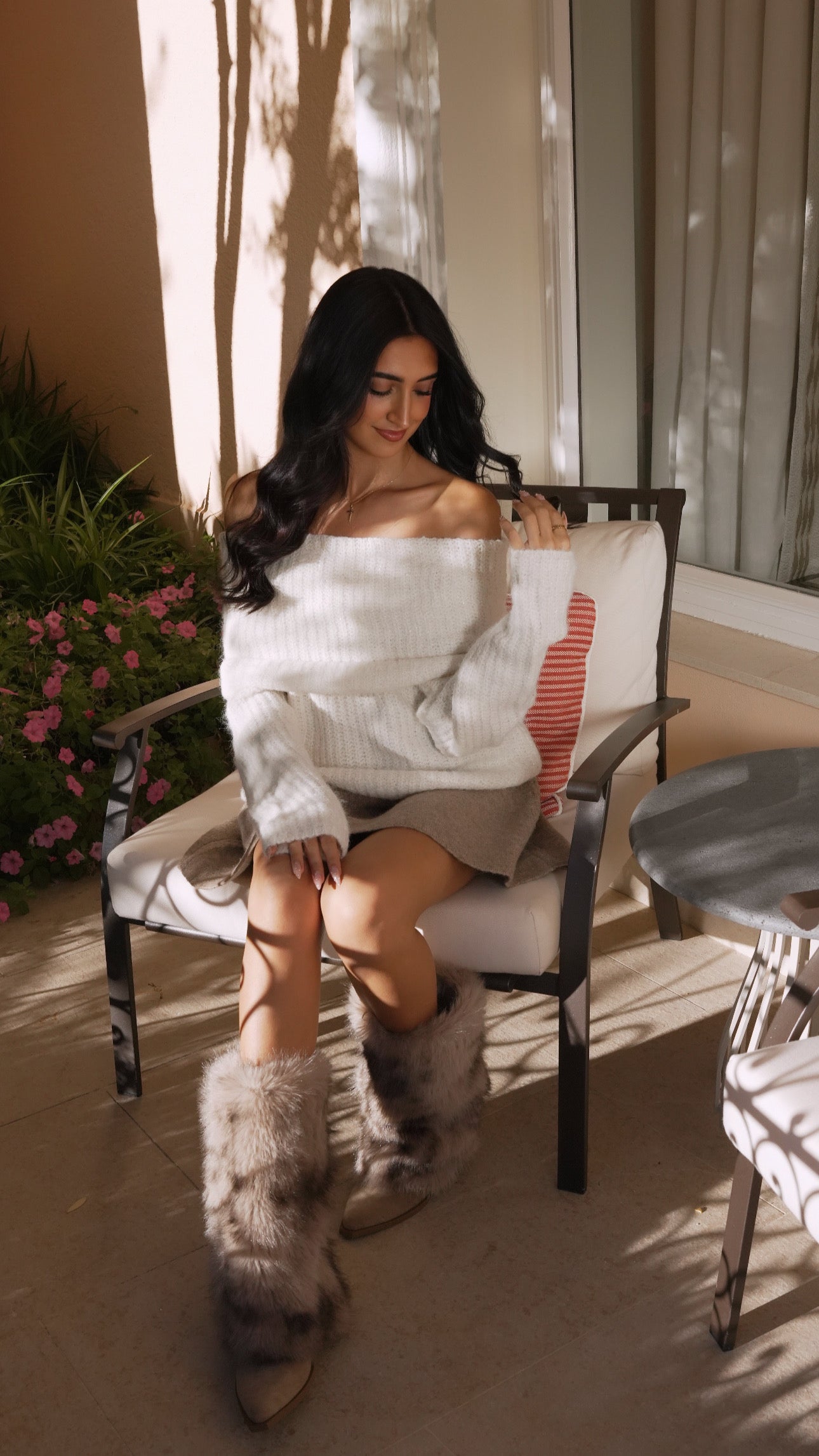 Pull bardot épais (3 coloris)
