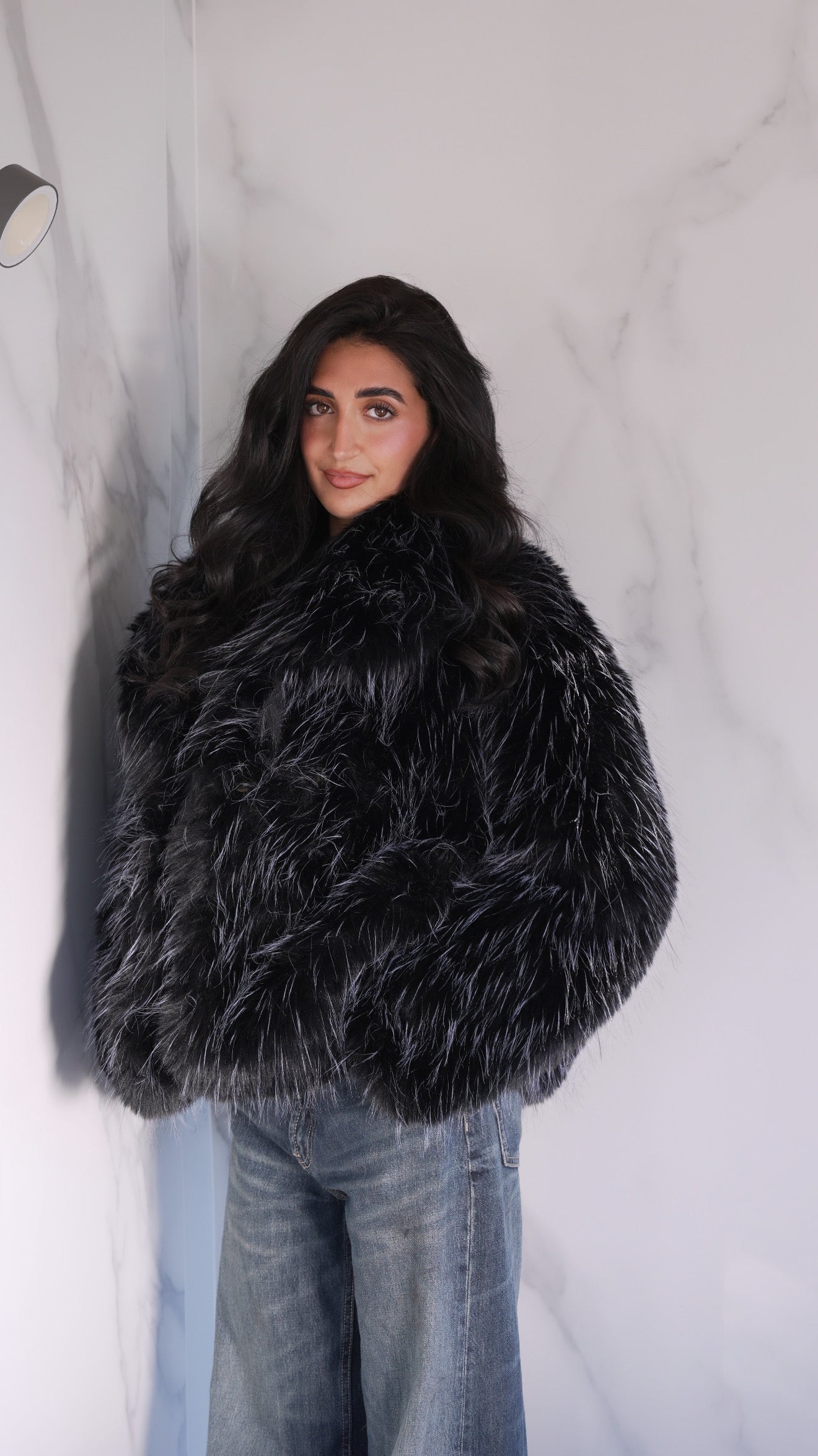 Veste fluffy (2 coloris)