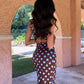 Robe longue à pois (2 coloris)