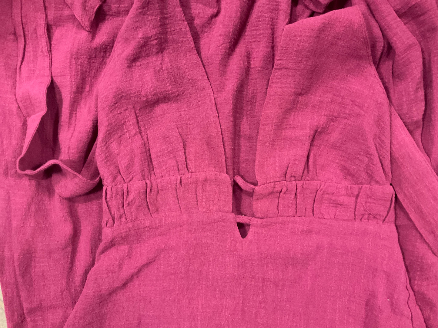 Vestido largo sin espalda (defectuoso)