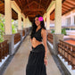Ensemble top et jupe longue (3 coloris)