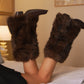 Bottes à talons fourrure (2 coloris)