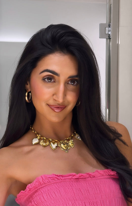 Halskette mit Herzanhänger