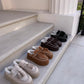 Chaussures fourrées à pompons (sans boîte)