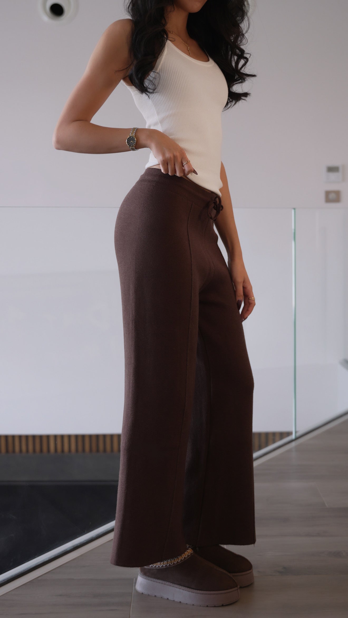 Pantalon à cordon (4 coloris)