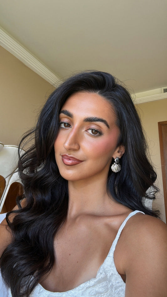 Ohrringe aus Muscheln (Gold/Silber)