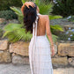 Robe longue dos nu (2 coloris)