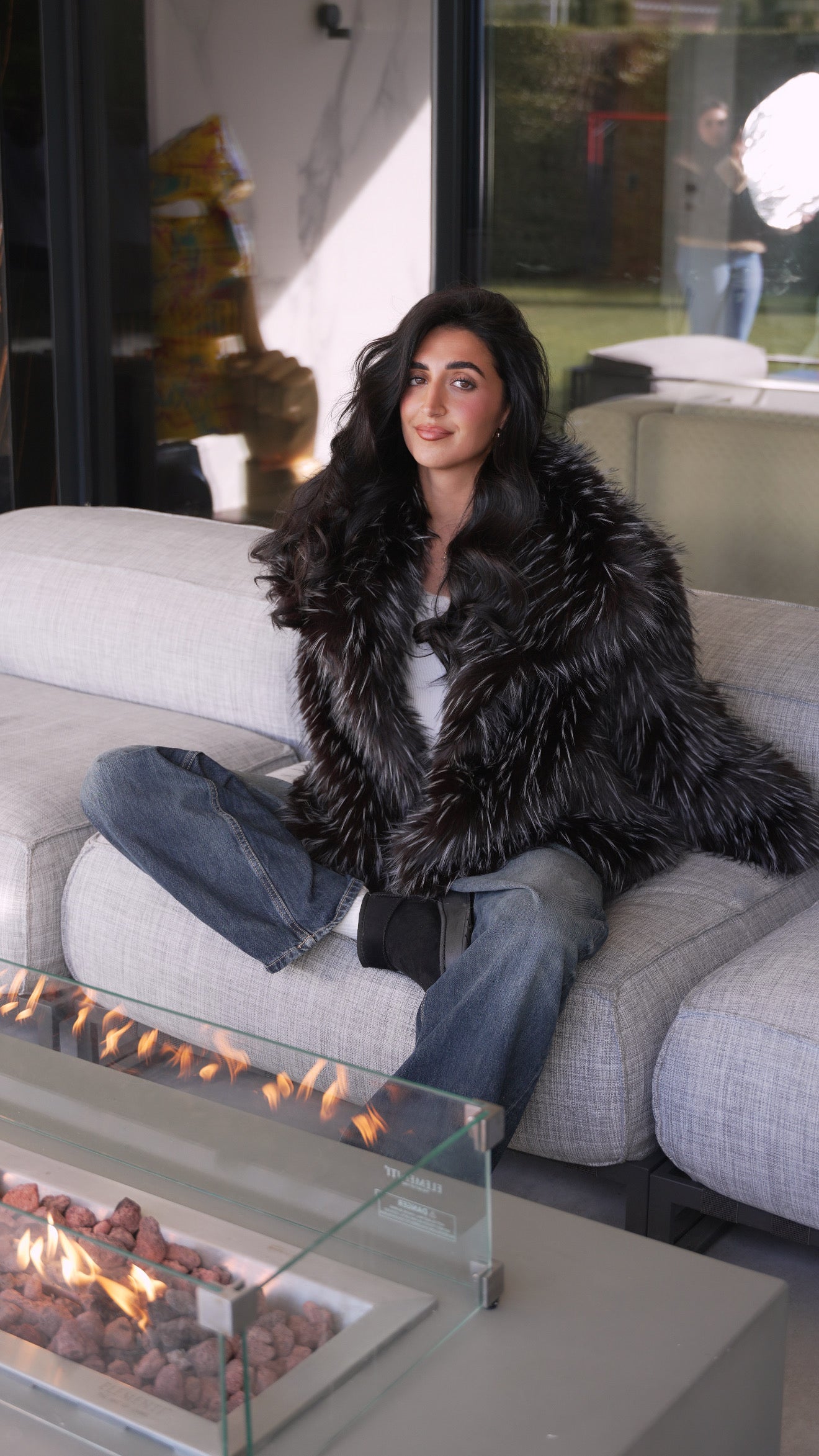 Veste fluffy (2 coloris)