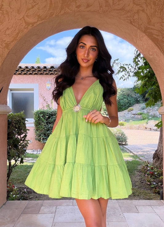 Robe courte soleil (2 coloris)