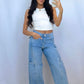 Cargo en jean