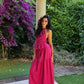 Ensemble lin fuchsia