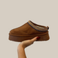 Bottines compensées camel (sans boîte)