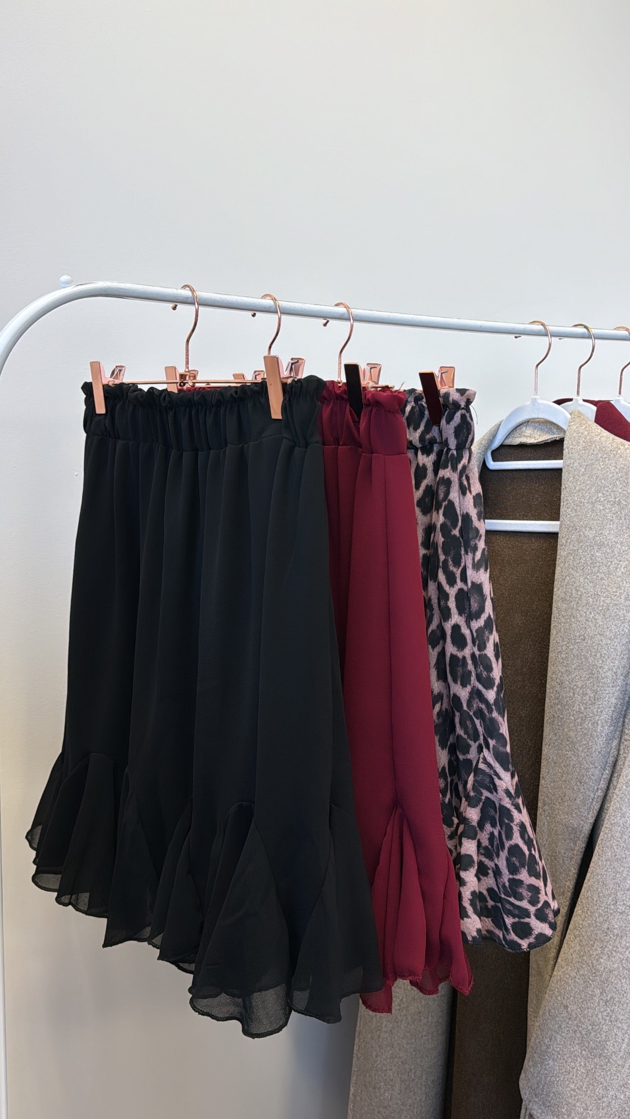 Fehlerhafter ausgestellter Rock