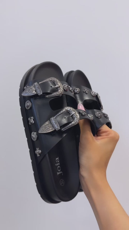 Sandale noir